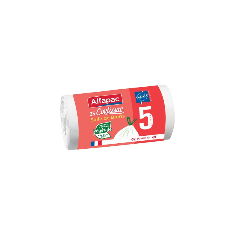 Sacs poubelle salle de bain 5 lt. Alfapac *40