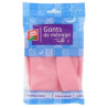 Gants de ménage rose taille L BF *22