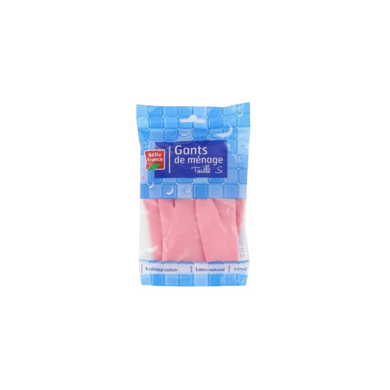 Gants de ménage rose taille S BF *22