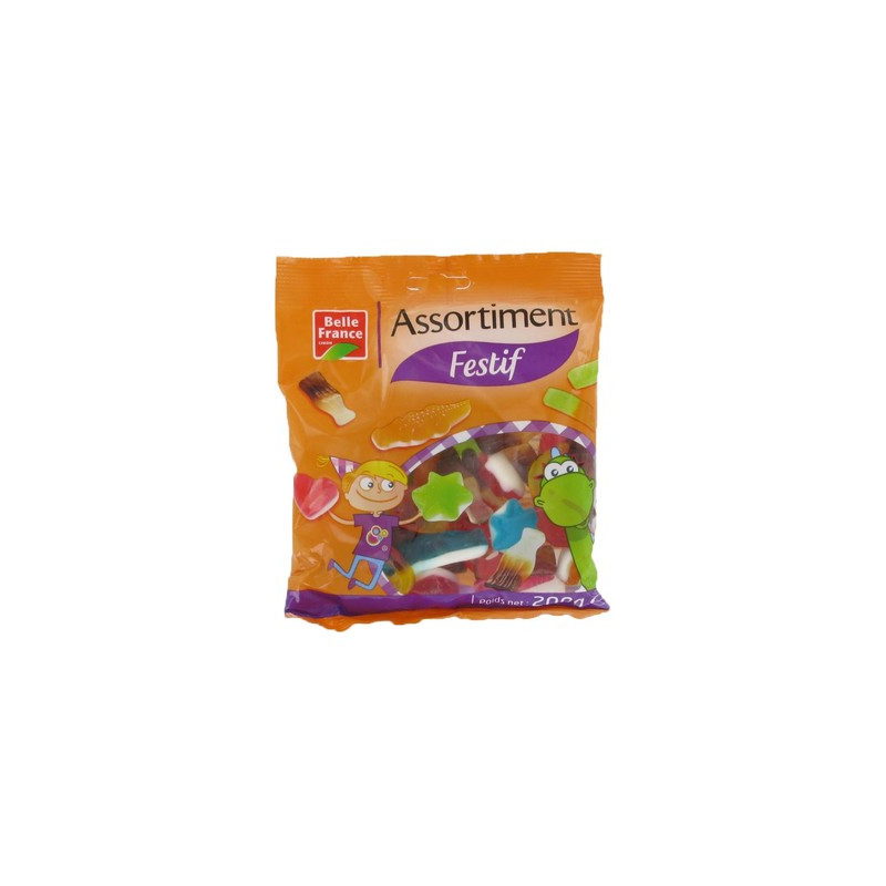 Assortiment festif sachet 200 g. BF *12