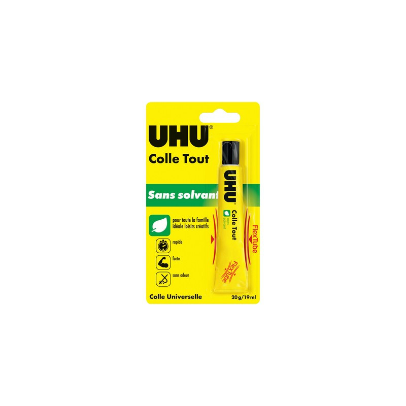 Colle universelle sans solvant 20 g. Uhu *10