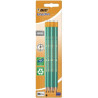 Crayon à papier avec gomme x 6 Bic *25
