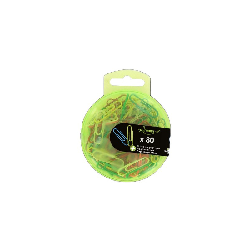 Trombone colore 80 pces *12