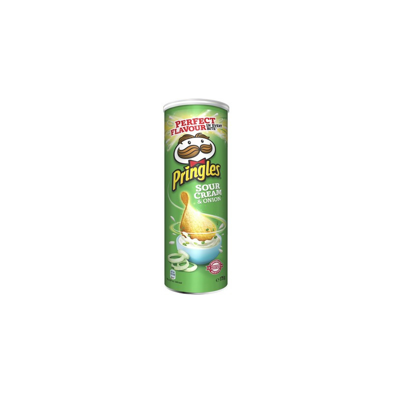 Pringles crème & oignons 175 g. *19
