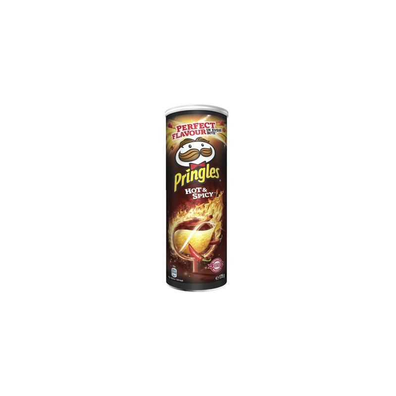 Pringles hot spicy 175 g. *19