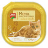 Menu chat volaille barquette 100 g. BF *16