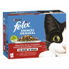 Whiskas gelée volaille légumes sach. 12x85 g. *6