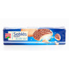 Sablés nappés chocolat lait 200 g. BF *20