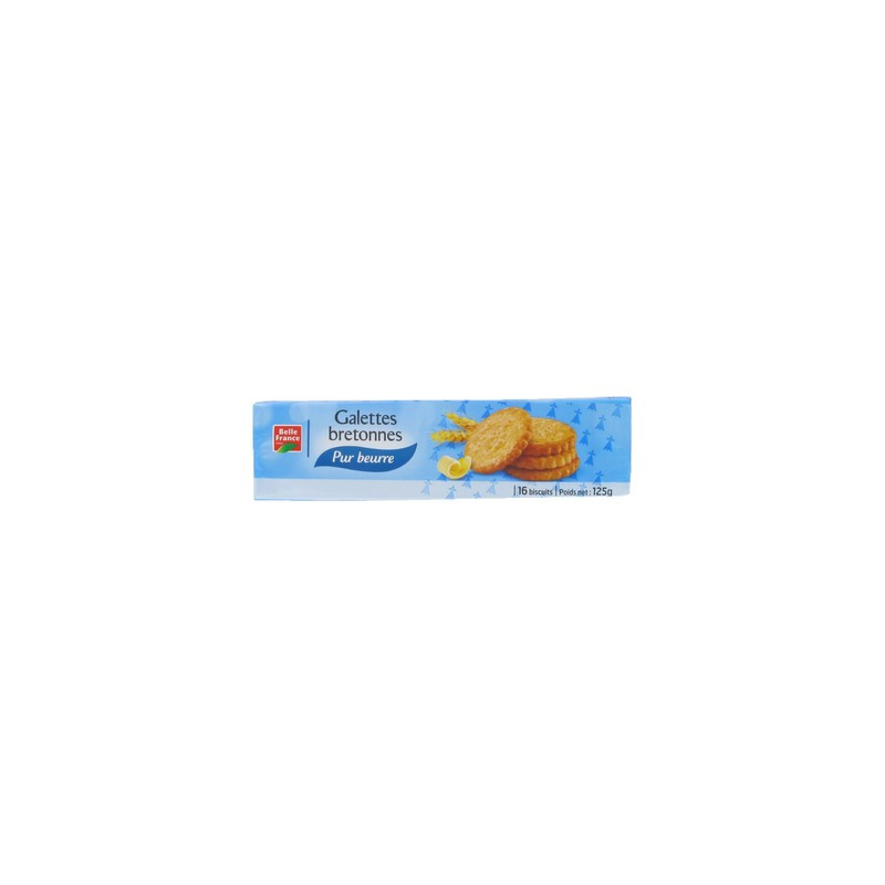 Galettes bretonnes pur beurre 125 g. BF *24