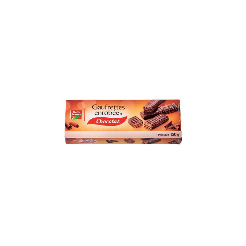Gaufrettes chocolat 150 g. BF *18