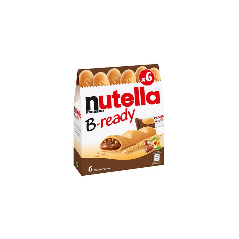 Nutella B-Ready x 6 132 g. *16