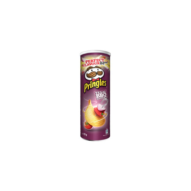 Pringles texas bbq 175 g. *19