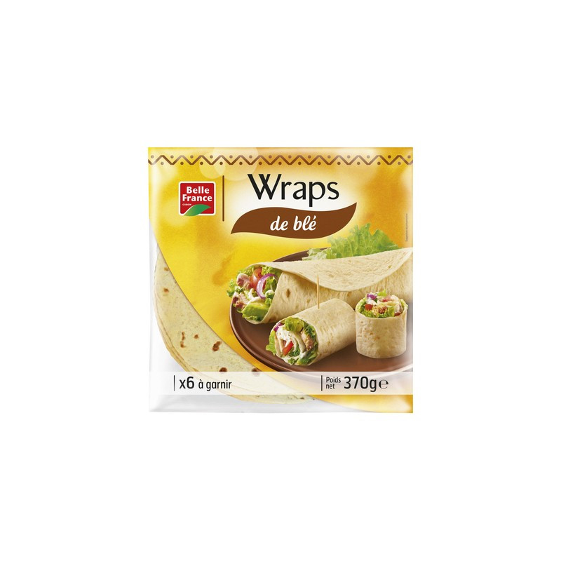 Wrap de blé 370 g. BF *14