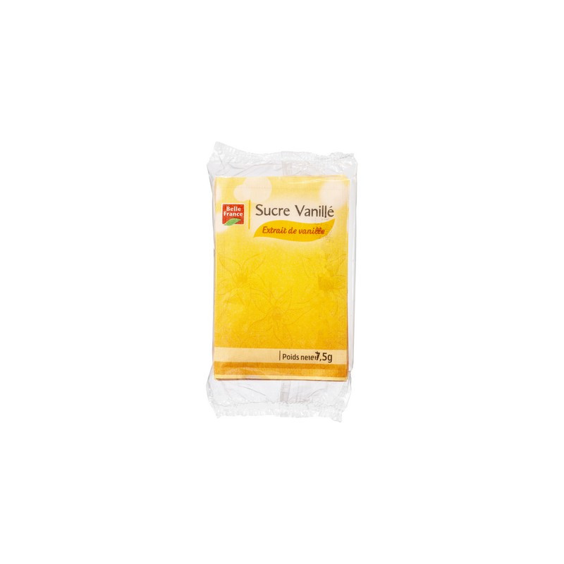 Sucre vanillé 10 x 7,5 g. BF *28