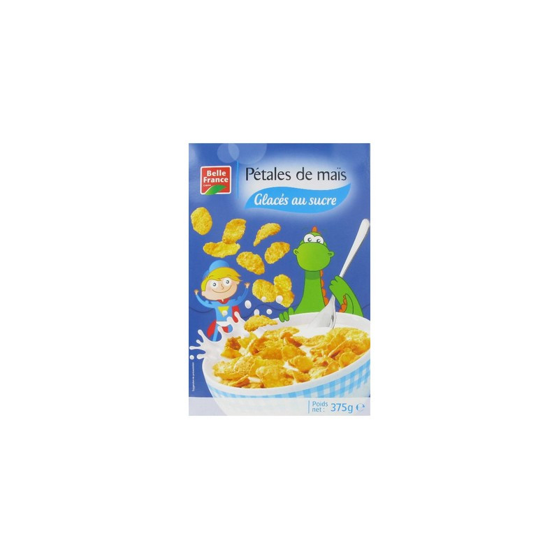 Pétales de maïs glacés au sucre 375 g. BF *6