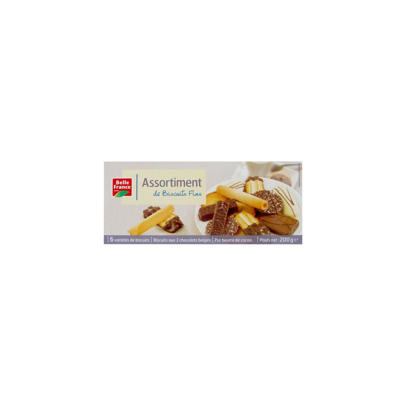Assortiment biscuits fins 200 g. BF *10