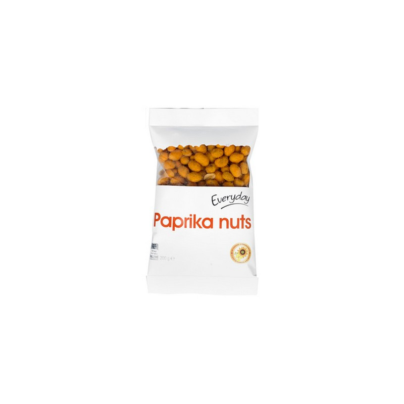 Cacahuètes enrobées paprika 200 g. ED *30