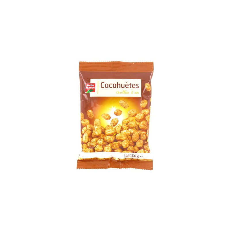 Cacahuètes grillées à sec 150 g. BF *18
