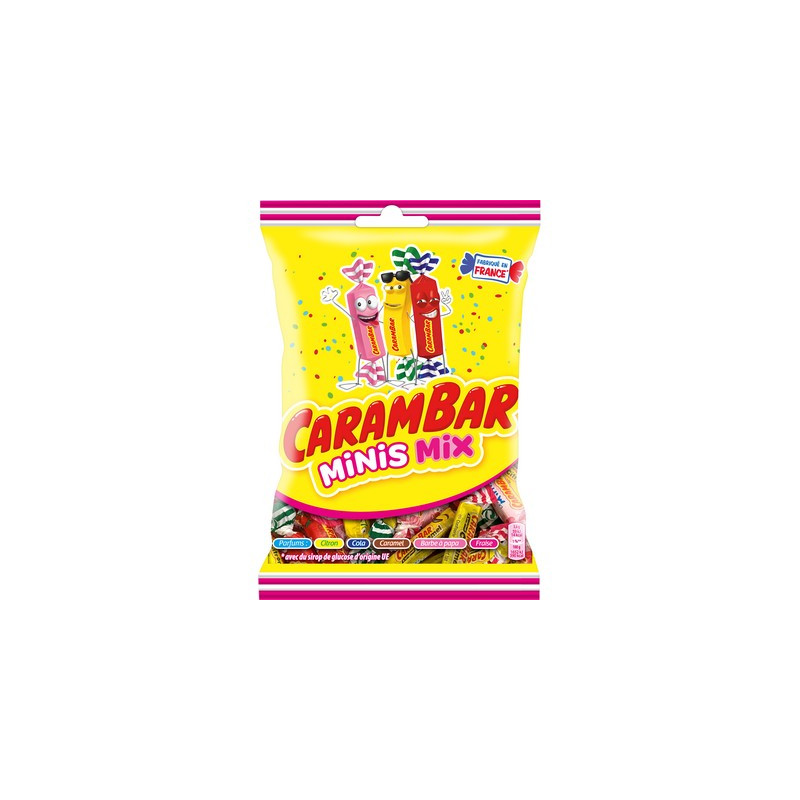 Carambar mini mix 110 g. *24