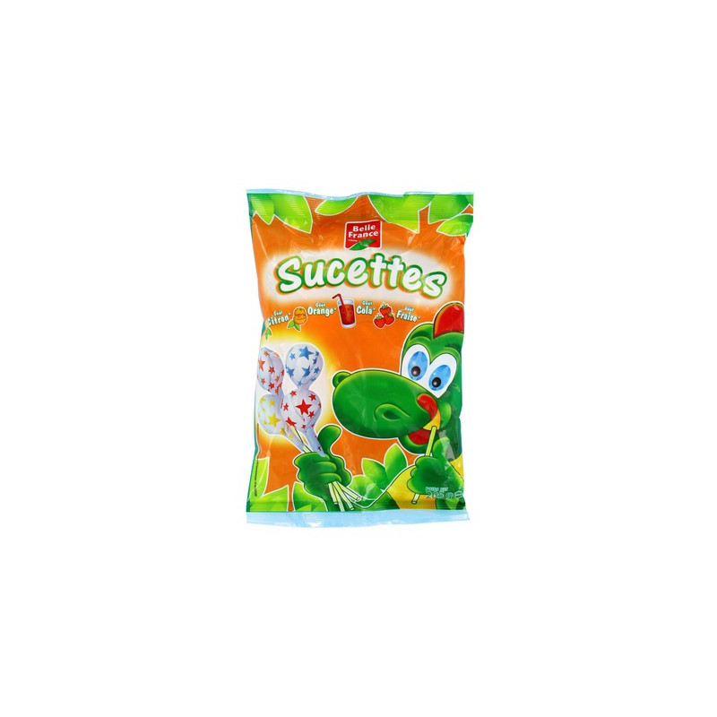 Sucettes citron orange cola 205 g. BF *12
