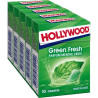 Hollywood green fresh menthe verte 5 x 14 g. *40