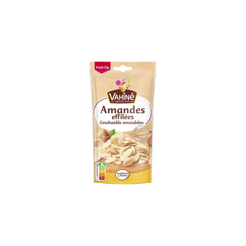 Amandes effilées 125 g. Vahiné *12