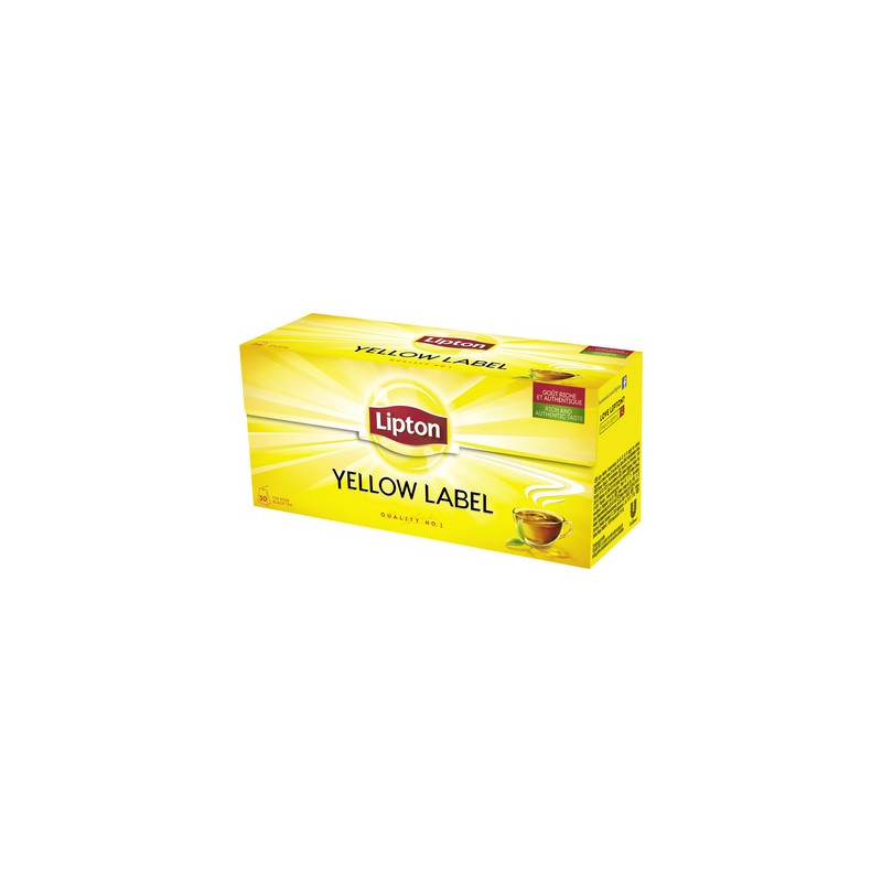 Thé Lipton Yellow 30 sachets *12