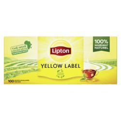 Thé Lipton Yellow label 100 sachets 200 g. *10
