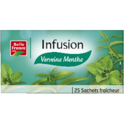 Infusion verveine/menthe 25 sachets BF *10