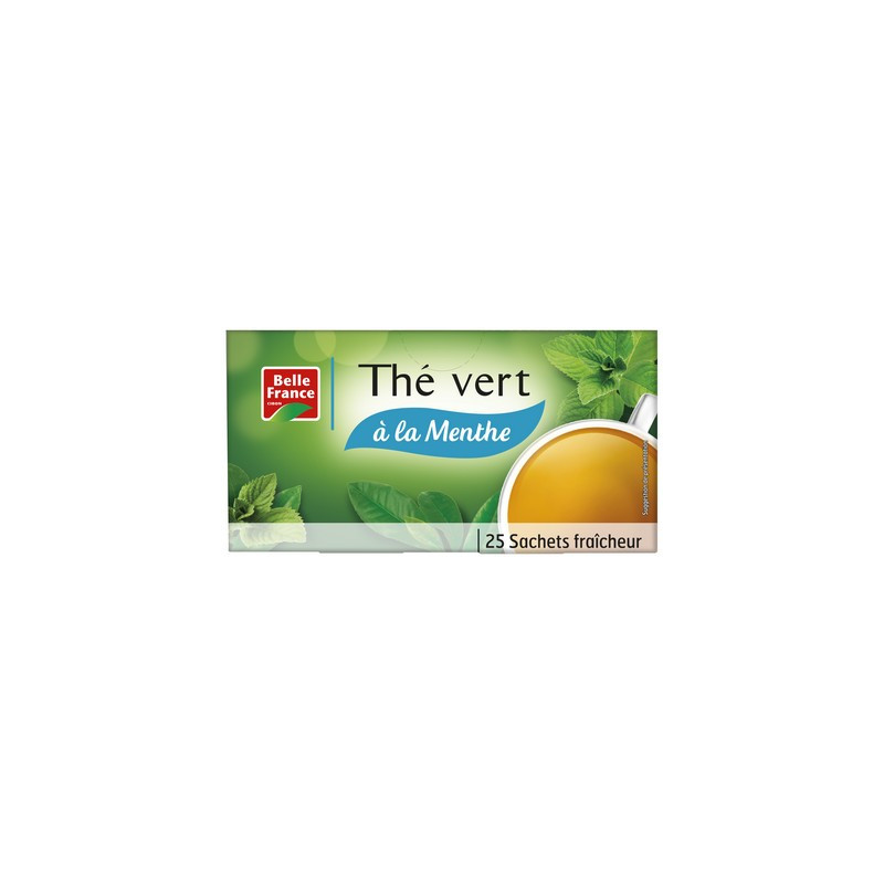 Thé vert menthe 25 sachets BF *10