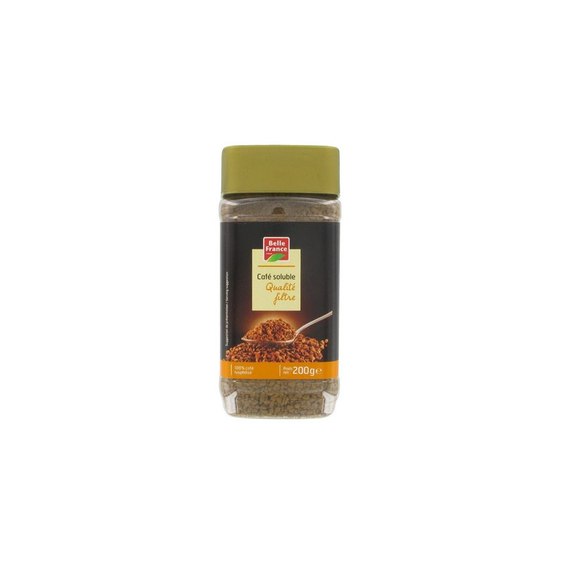 Café soluble lyophilisé arabica 200 g. BF *6