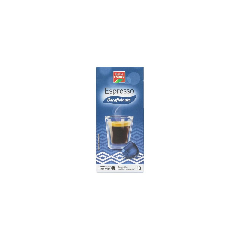 Café espresso décafeiné 10 capsules BF *10