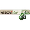 Café Nescafé longo Brazil x 10 capsules *12