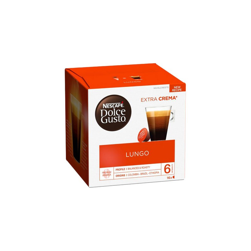 Café Dolce Gusto lungo x 16 capsules *6