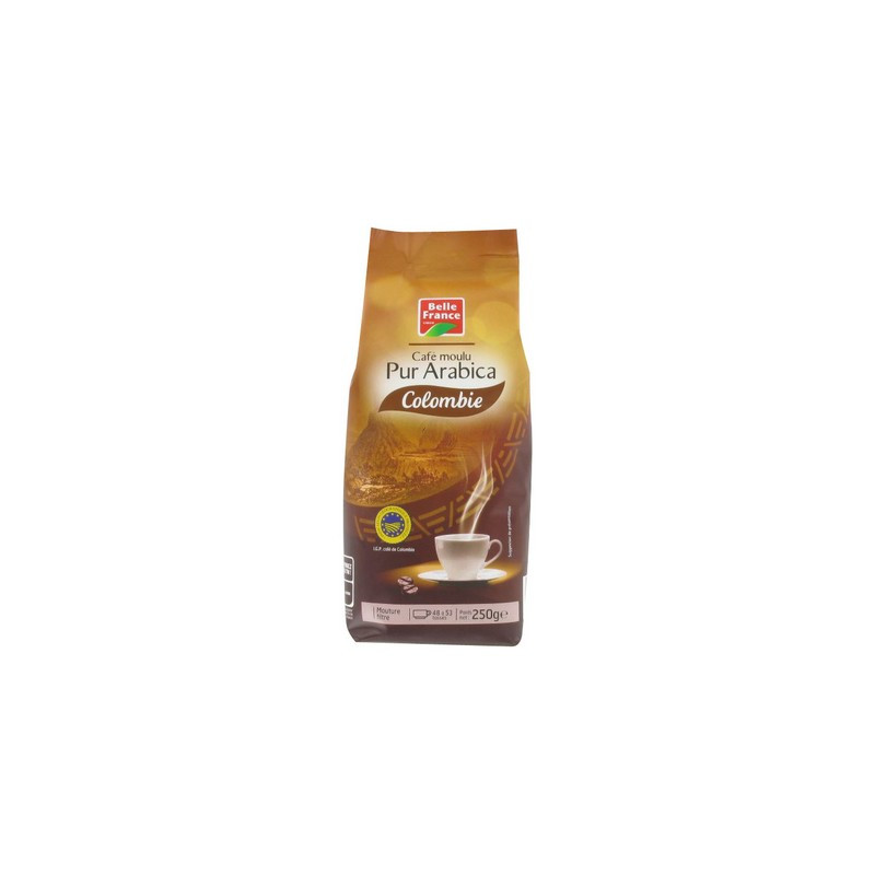 Café moulu Colombie 250 g. BF *12