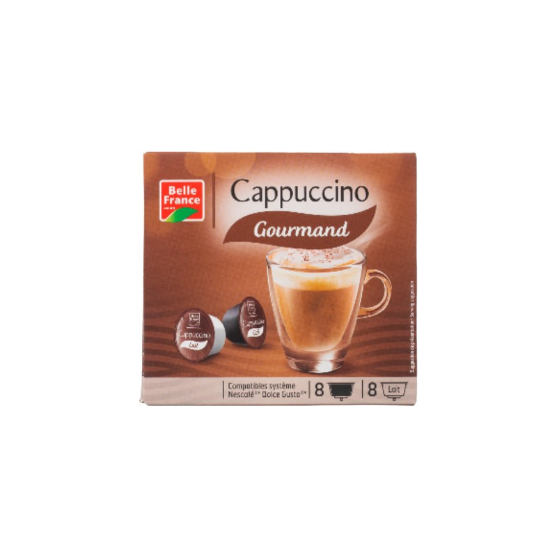 Café cappuccino gourmand 16 capsules BF *6