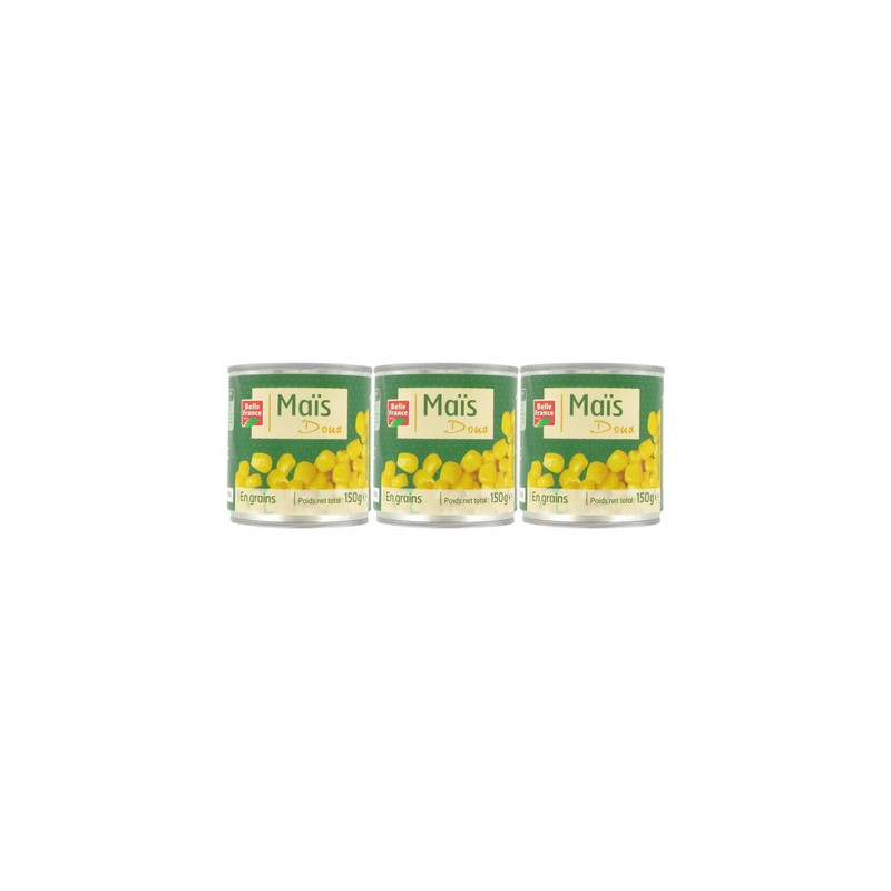 Maïs 3 X 150 g. BF *8