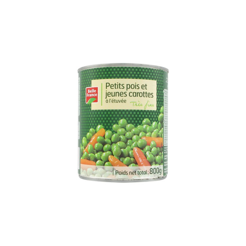 Pois carottes très fins 800 g. BF *12