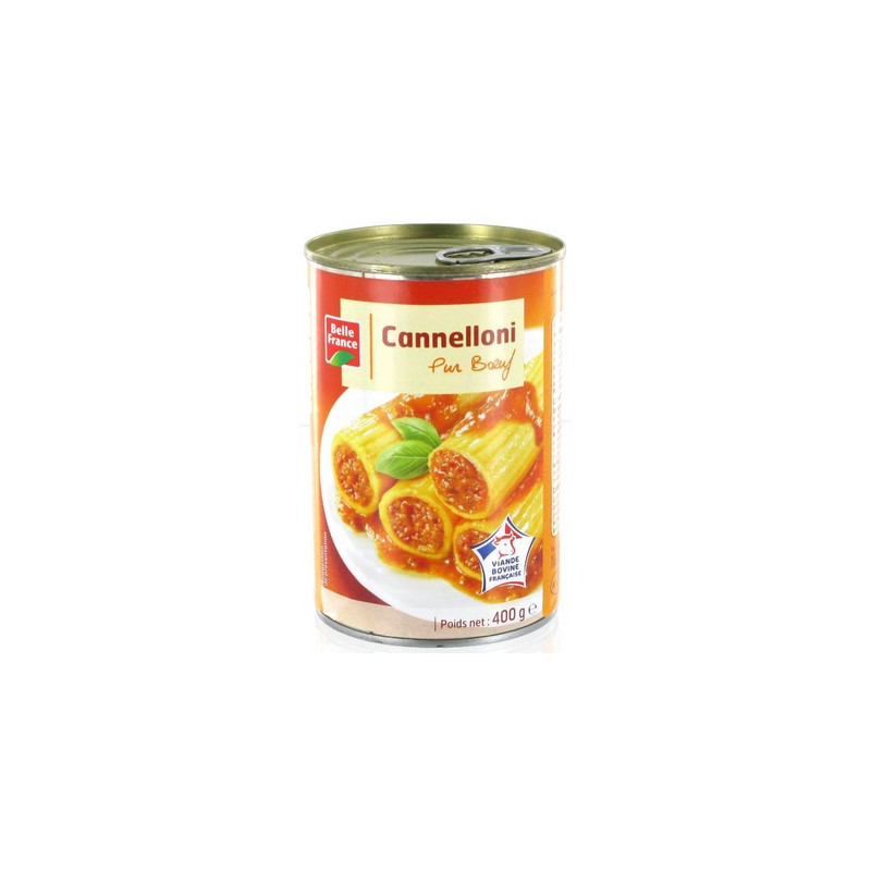 Cannelloni boeuf 400 g. BF *12