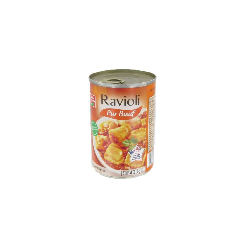 Raviolis pur boeuf 400 g. BF *12