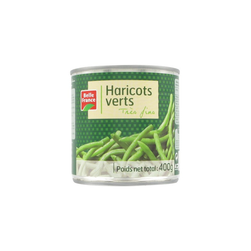 Haricots verts très fins 400 g. BF *12
