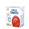 Purée de tomates 500 g. EP *12