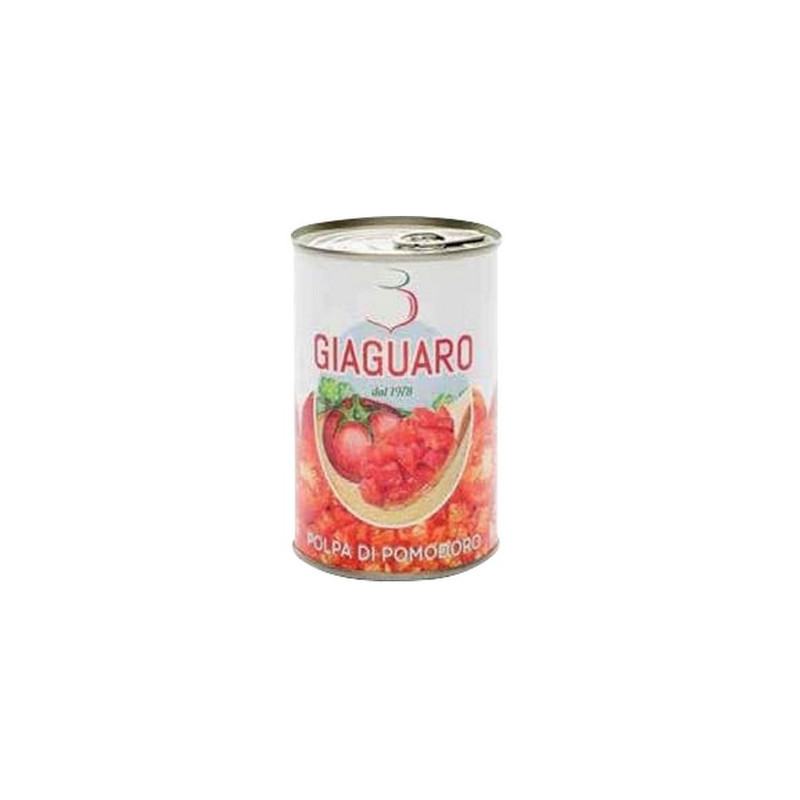 Tomates concassée pelées 400 g. Giaguaro *24