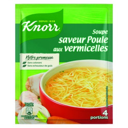 Soupe poule vermicelles sach. 63 g. Knorr *13