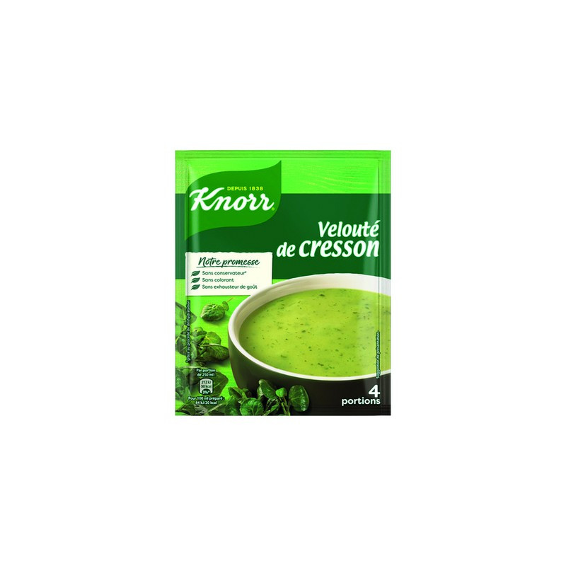 Soupe velouté cresson sachet 53 gr. Knorr *14