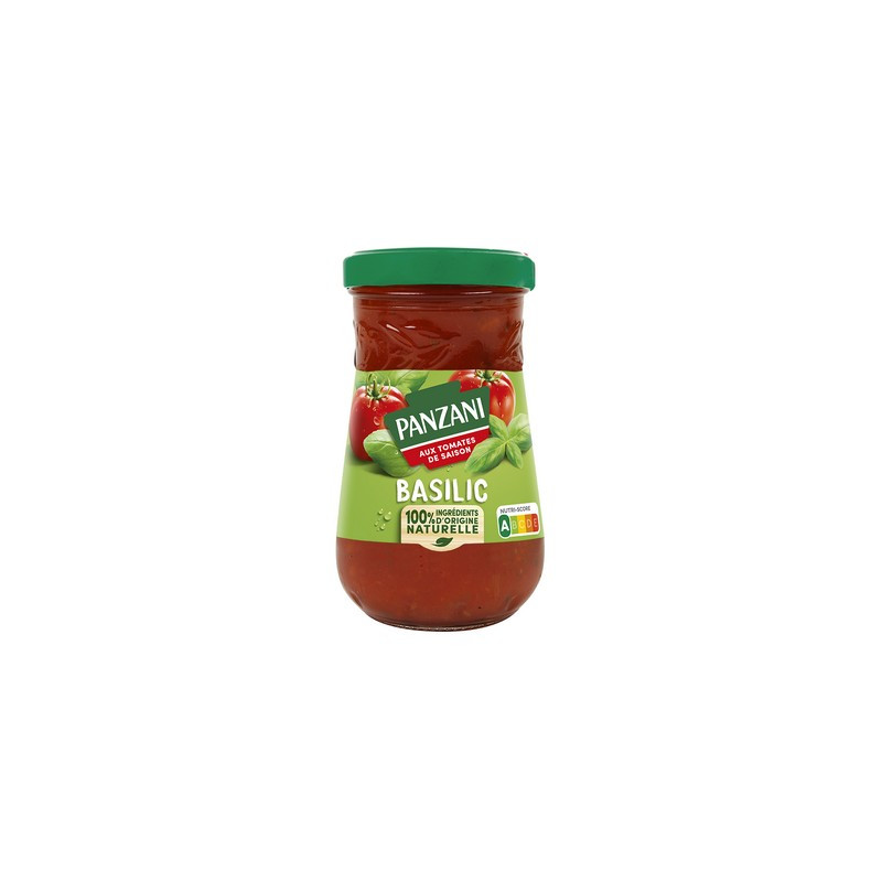 Sauce tomate basilic 210 g. Panzani *12