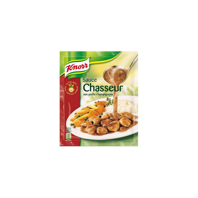 Sauce chasseur sachet 23 g. Knorr *16