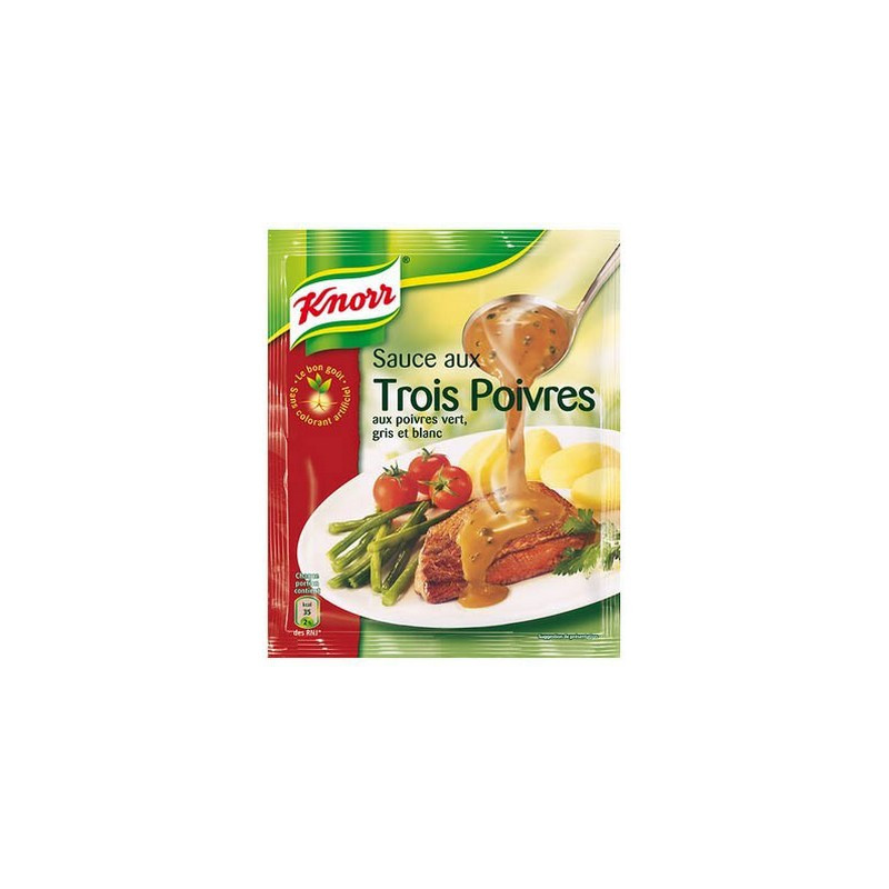 Sauce 3 poivres sachet 32 g. Knorr *15