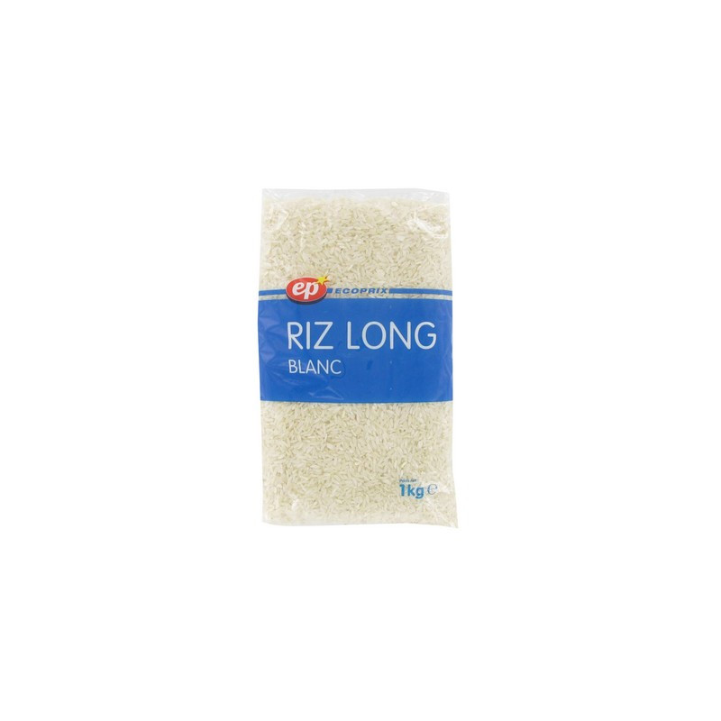 Riz long blanc 1 kg. EP *10