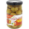 Olives vertes poivrons bocal 198 cl. Crespo *12